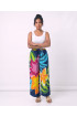 Hand Painted Rayon Pants Hand Painted Rayon Pants